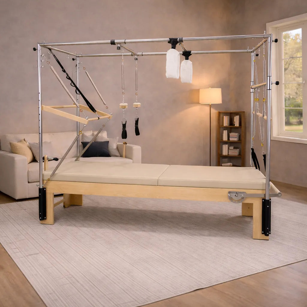 Timber Pro - Maple Wood Pilates Cadillac Reformer Combo
